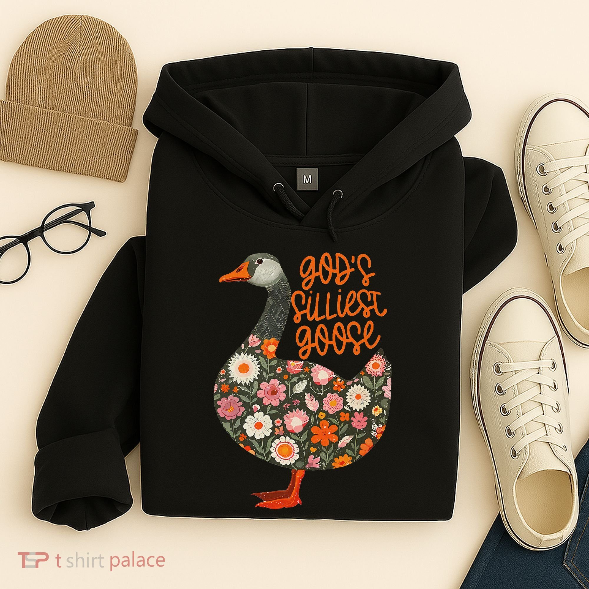 GodS Silliest Goose Apparel Hoodie