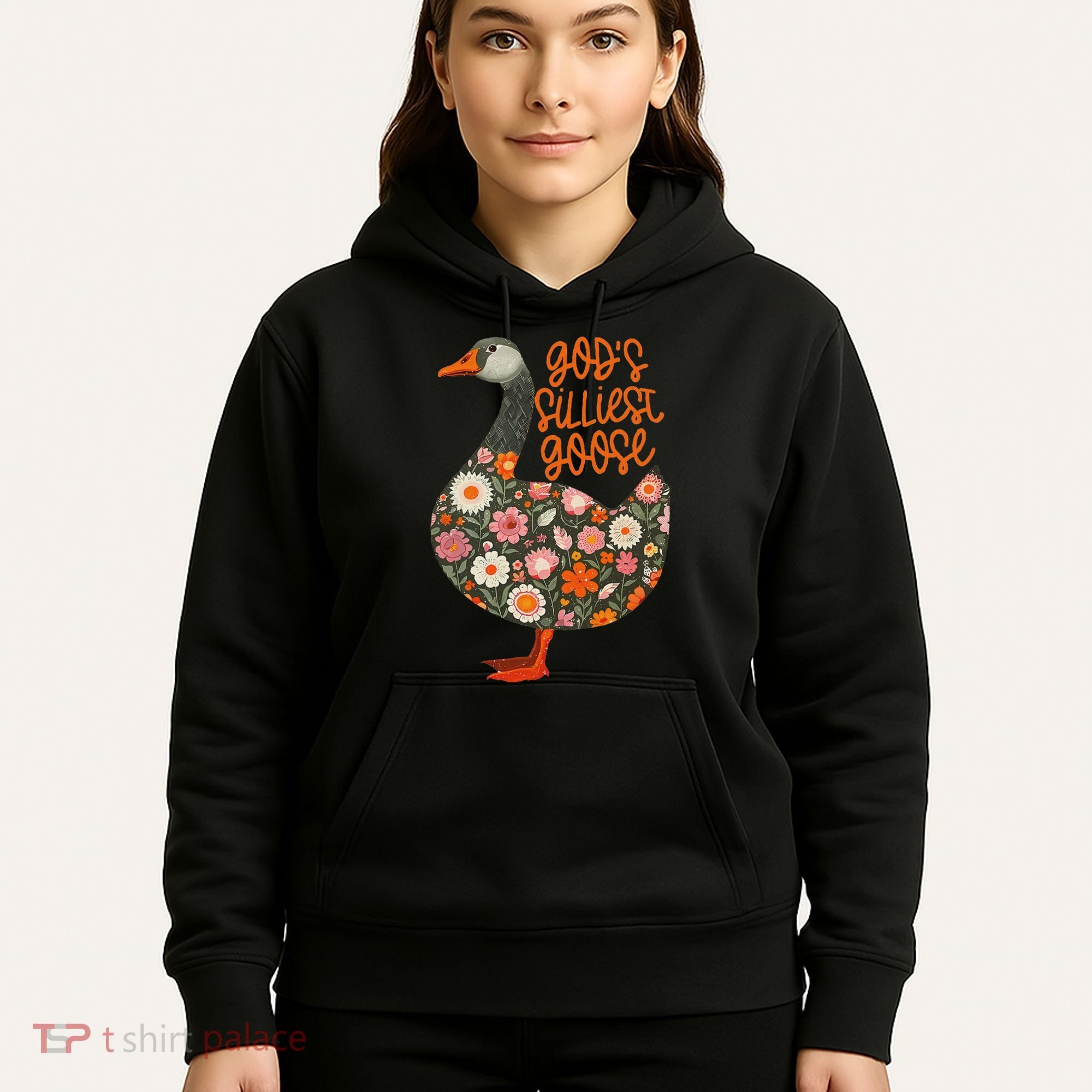 GodS Silliest Goose Apparel Hoodie