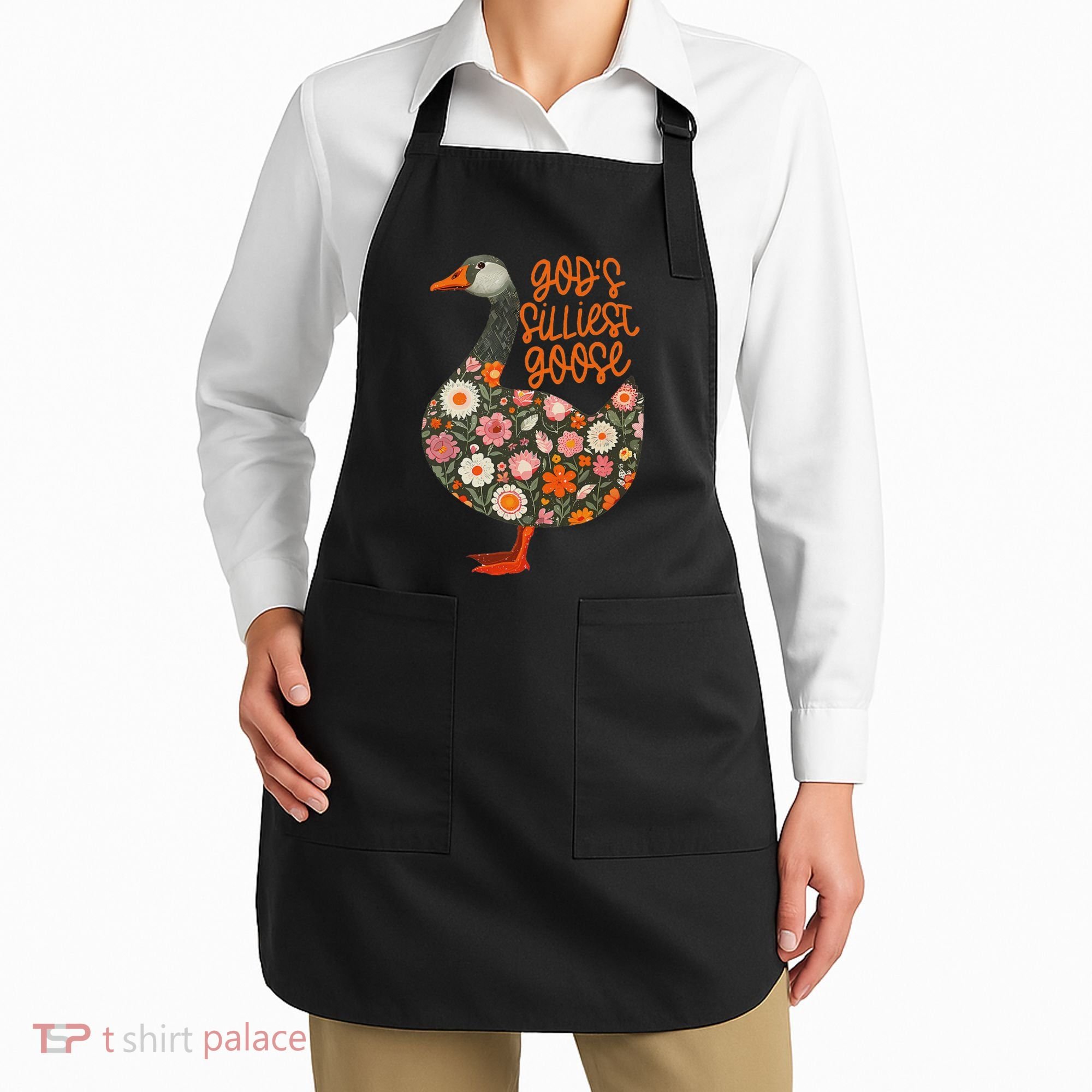 GodS Silliest Goose Apparel Apron