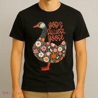 GodS Silliest Goose Apparel T-Shirt thumb 3