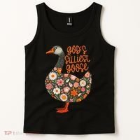 GodS Silliest Goose Apparel Tank Top thumb 2