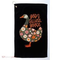 GodS Silliest Goose Apparel Golf Towel thumb 0
