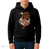 GodS Silliest Goose Apparel Kids Hoodie thumb 4