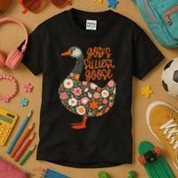 GodS Silliest Goose Apparel Kids T-Shirt thumb 3