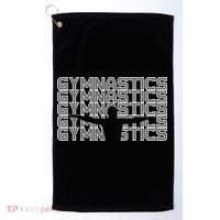 Gymnastics Sport Gymnast Dance Gift Golf Towel thumb 0