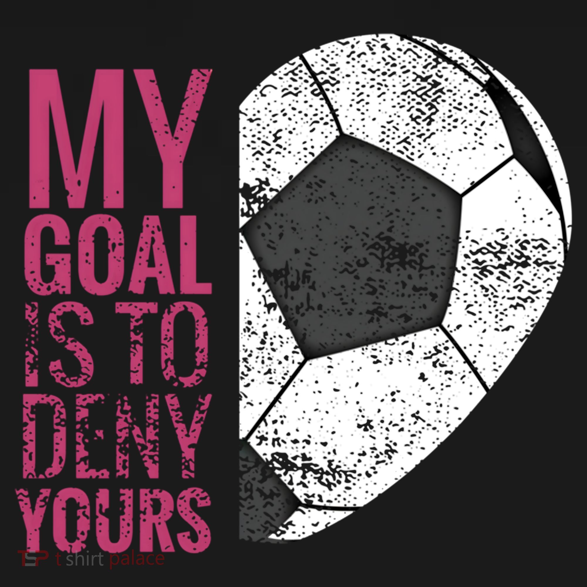 Goalkeeper Soccer Goalie I My Goal Is To Deny Yours Gift Women's Hoodie