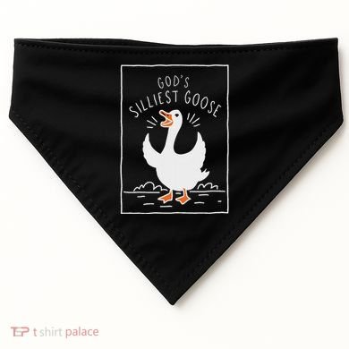 GodS Silliest Goose USA-Made Doggie Bandana