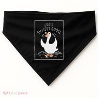 GodS Silliest Goose USA-Made Doggie Bandana thumb 0