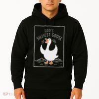 GodS Silliest Goose Hoodie thumb 2
