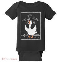 GodS Silliest Goose Baby Bodysuit thumb 0