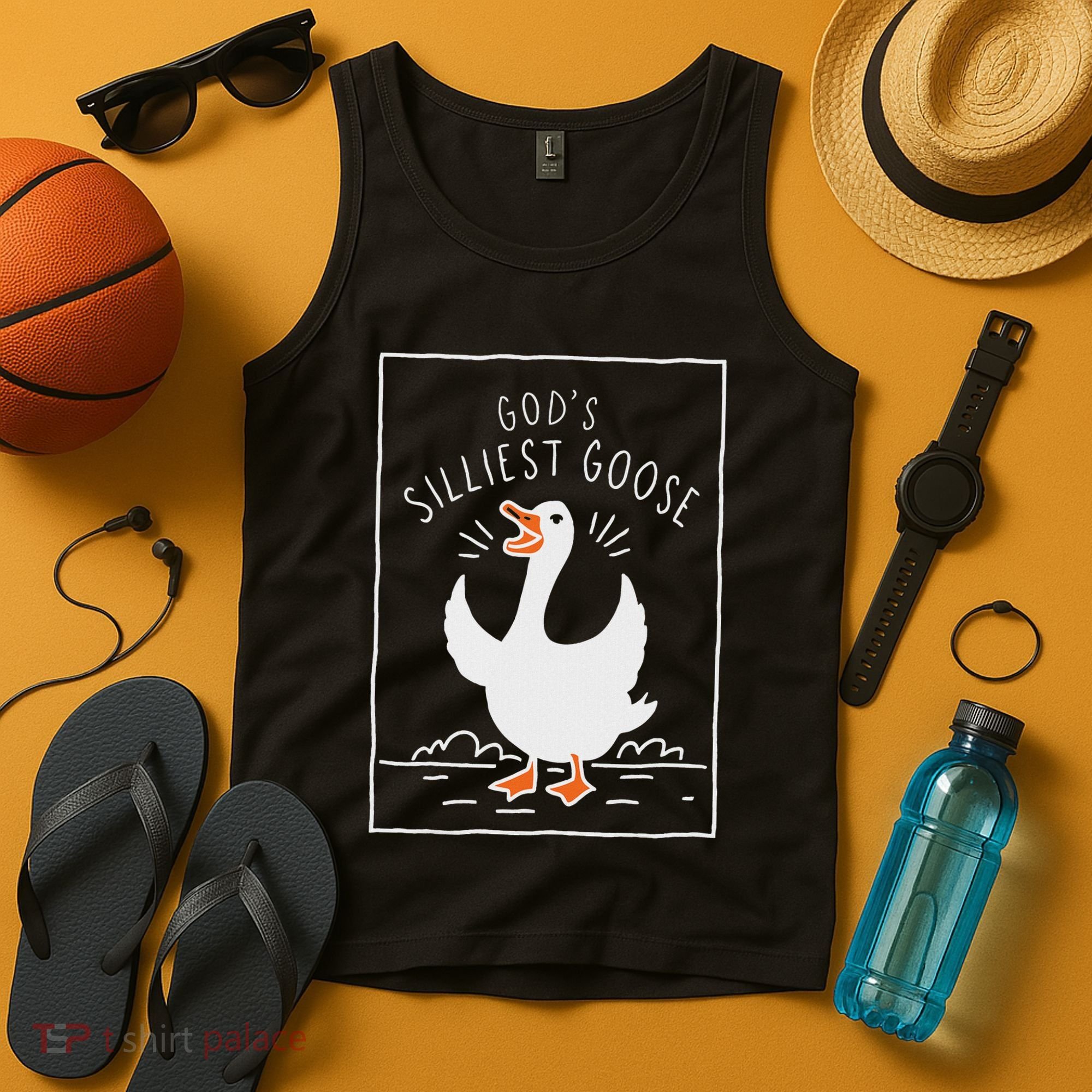 GodS Silliest Goose Tank Top