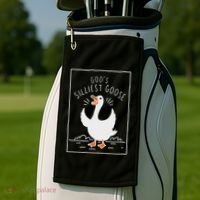 GodS Silliest Goose Golf Towel thumb 2