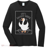 GodS Silliest Goose Women's Long Sleeve Shirt thumb 0