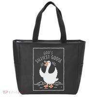 GodS Silliest Goose Tote Bag thumb 0