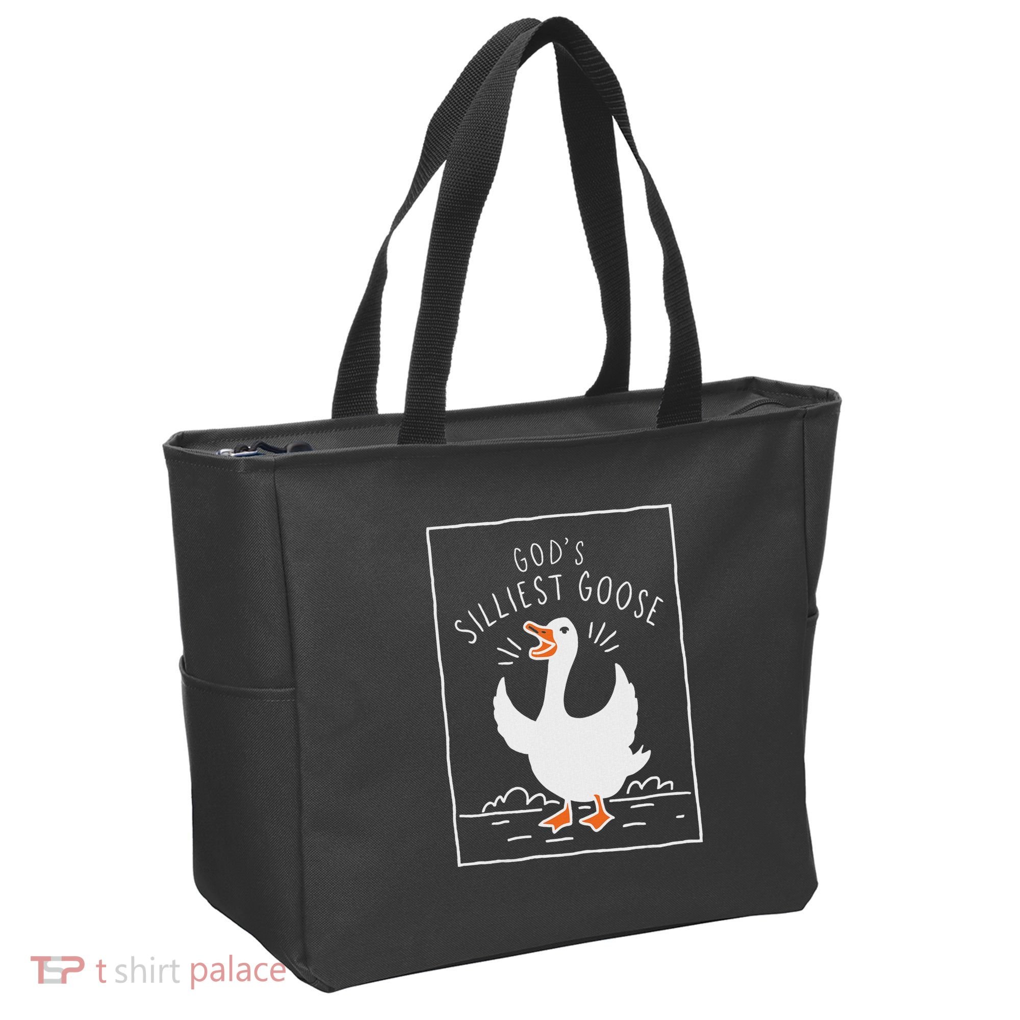 GodS Silliest Goose Tote Bag