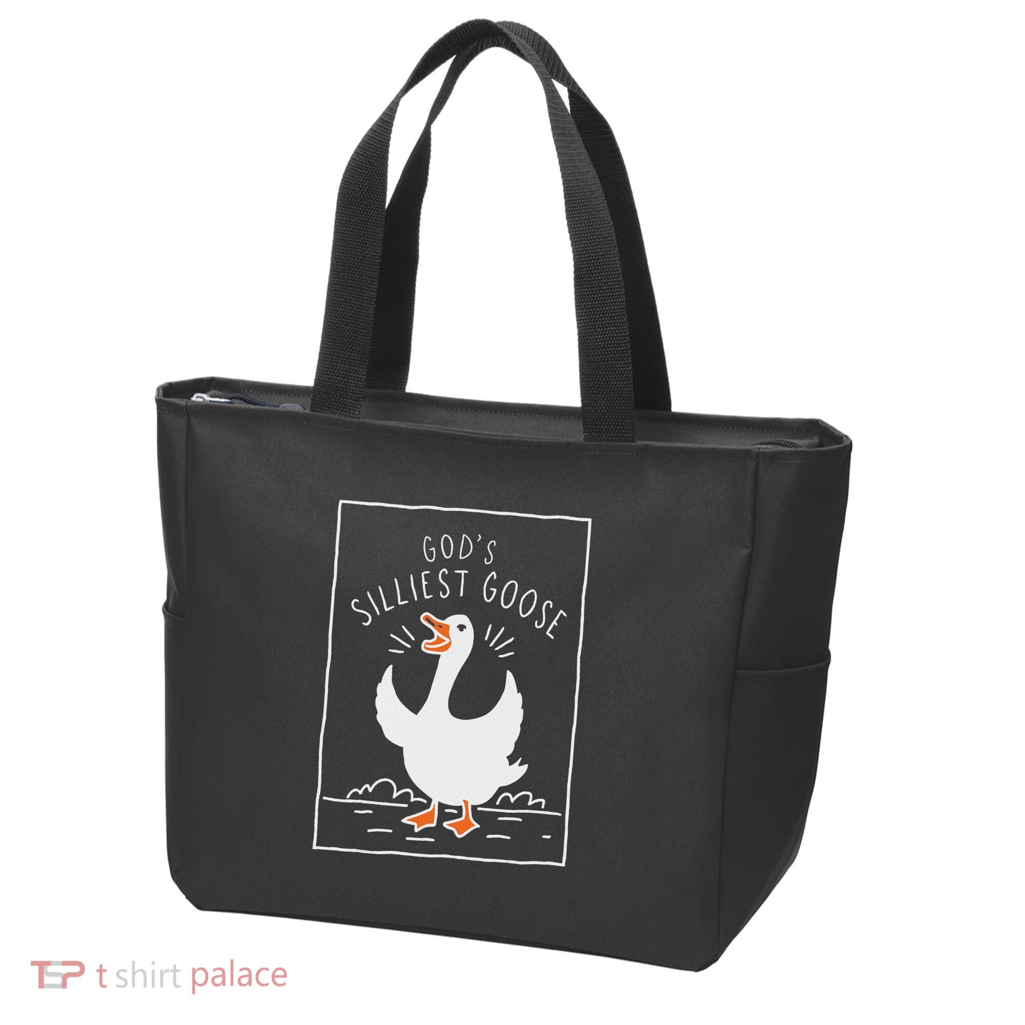 GodS Silliest Goose Tote Bag