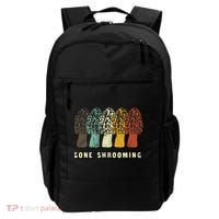 Gone Shrooming Gift Fun Mushroom Hunters Gift Backpack thumb 0