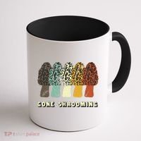 Gone Shrooming Gift Fun Mushroom Hunters Gift Coffee Mug thumb 1