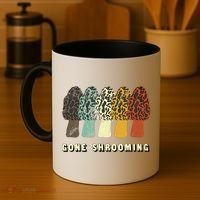 Gone Shrooming Gift Fun Mushroom Hunters Gift Coffee Mug thumb 4