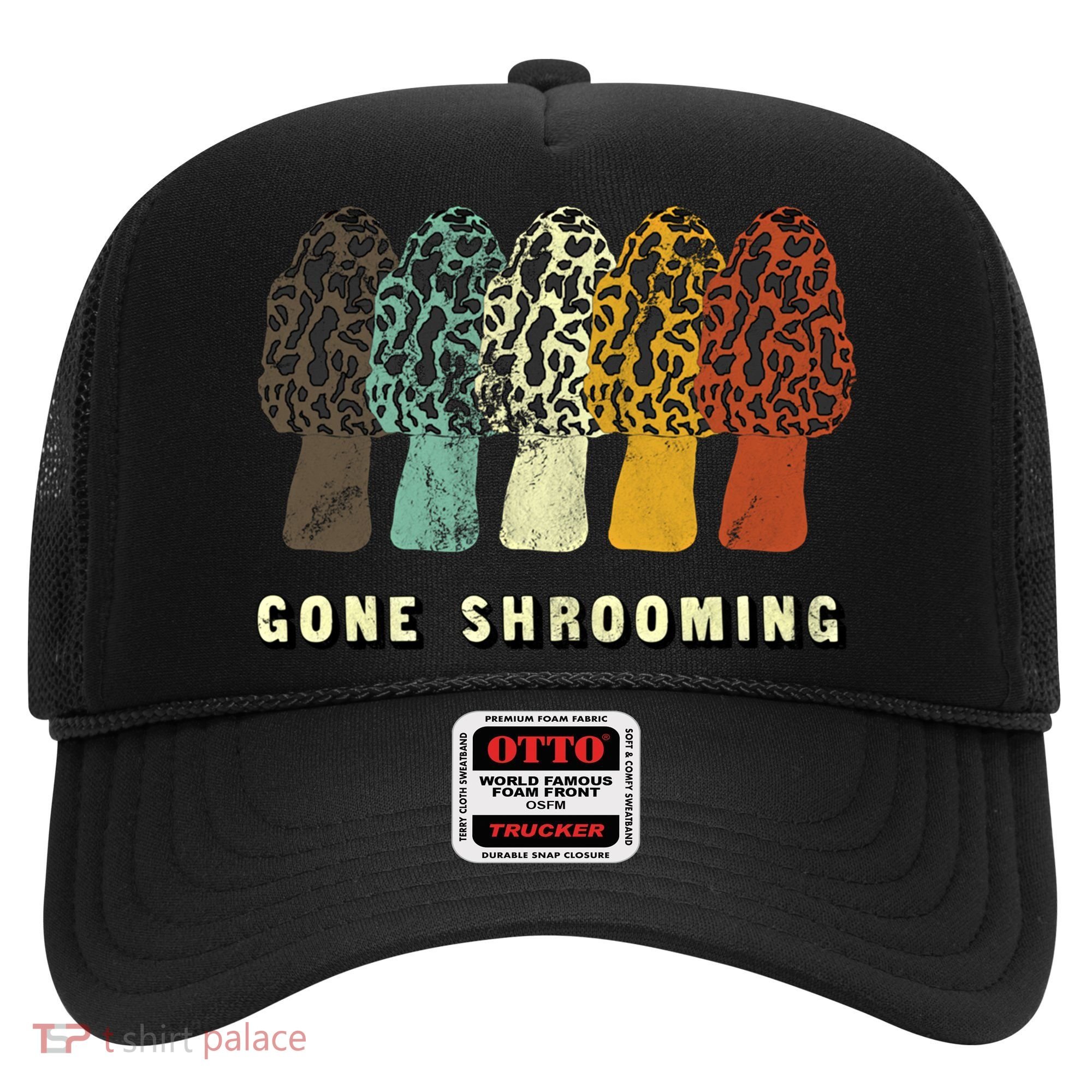 Gone Shrooming Gift Fun Mushroom Hunters Gift Hat