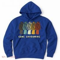 Gone Shrooming Gift Fun Mushroom Hunters Gift Hoodie thumb 0