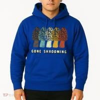 Gone Shrooming Gift Fun Mushroom Hunters Gift Hoodie thumb 2