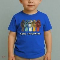 Gone Shrooming Gift Fun Mushroom Hunters Gift Toddler T-Shirt thumb 2