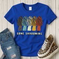 Gone Shrooming Gift Fun Mushroom Hunters Gift Women's T-Shirt thumb 3
