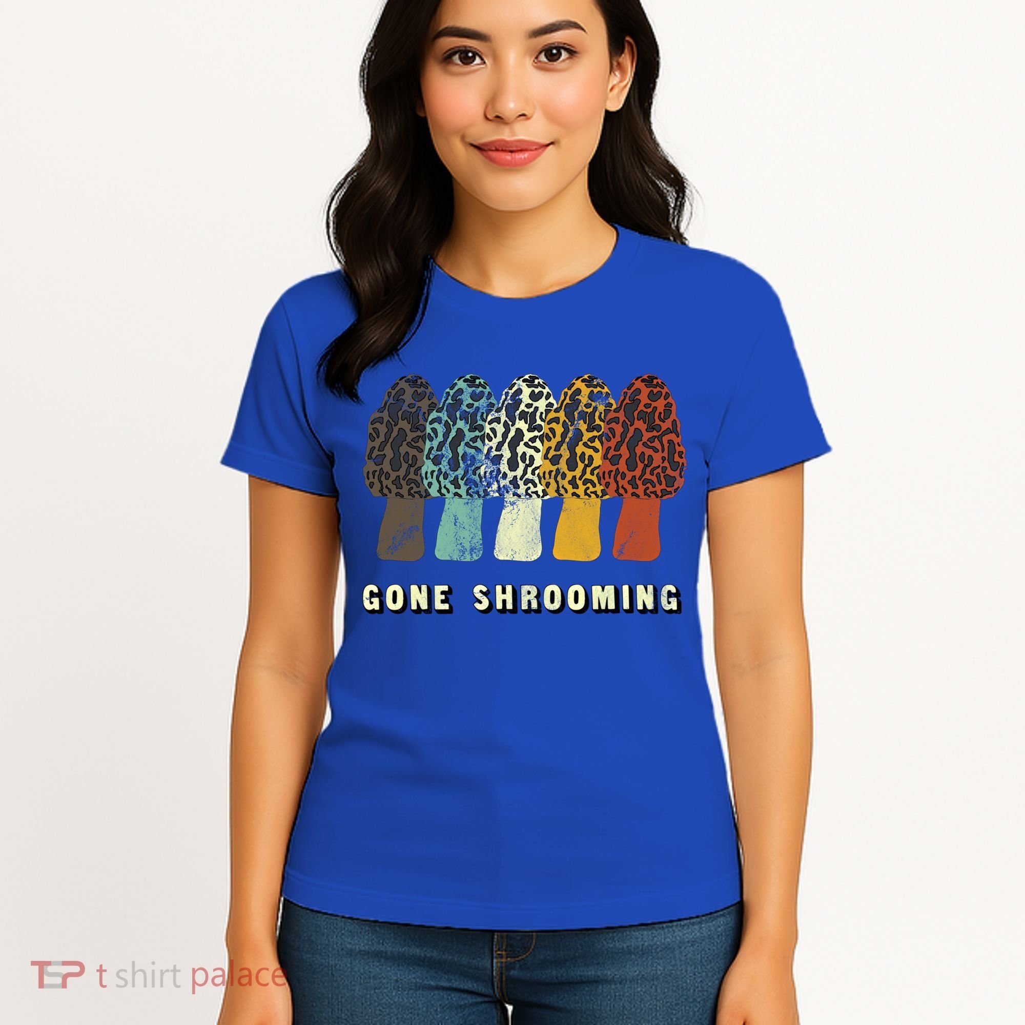 Gone Shrooming Gift Fun Mushroom Hunters Gift Women's T-Shirt