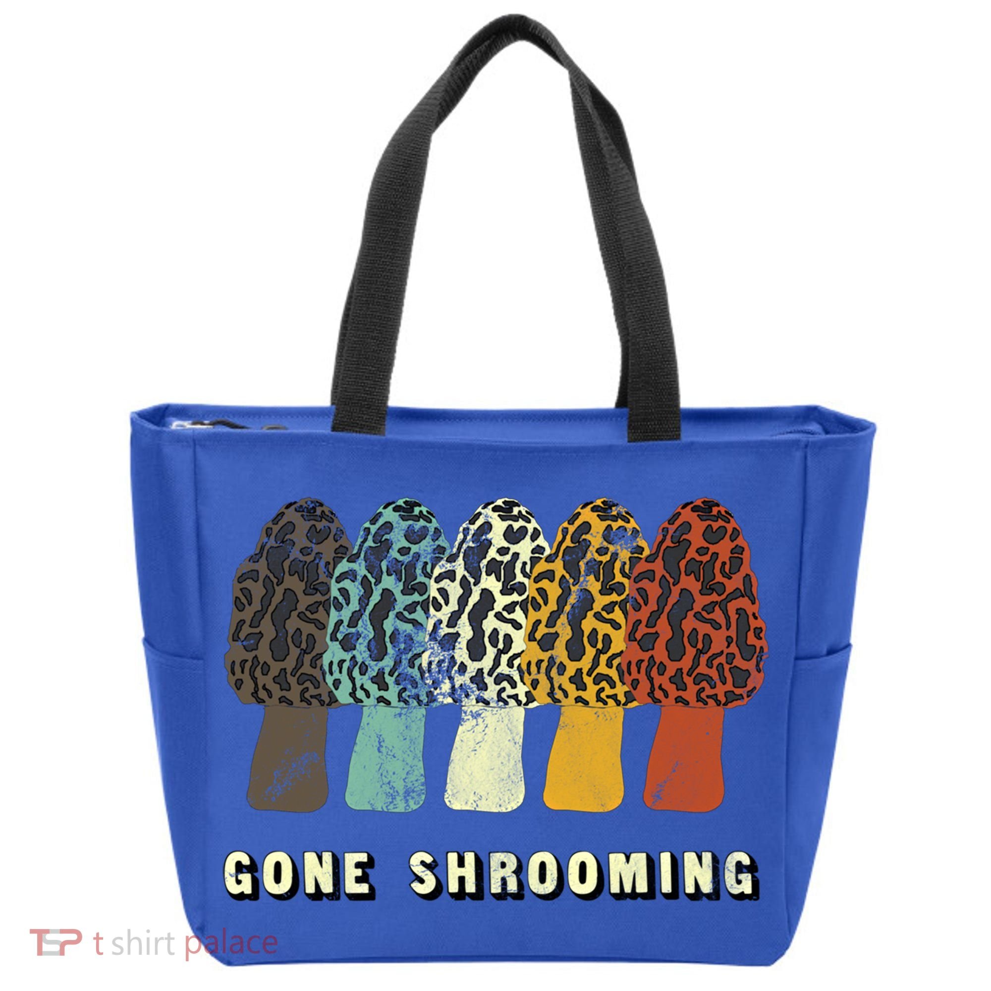 Gone Shrooming Gift Fun Mushroom Hunters Gift Tote Bag