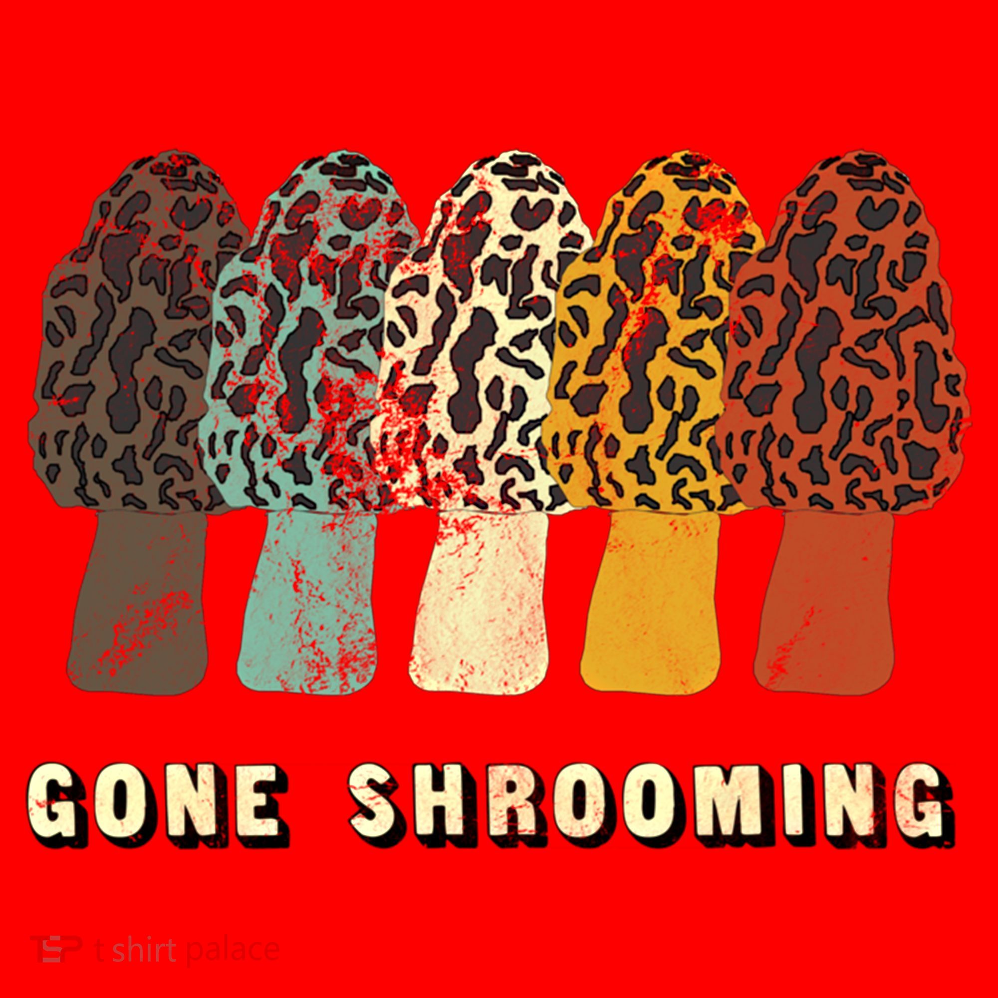 Gone Shrooming Gift Fun Mushroom Hunters Gift Santa Hat