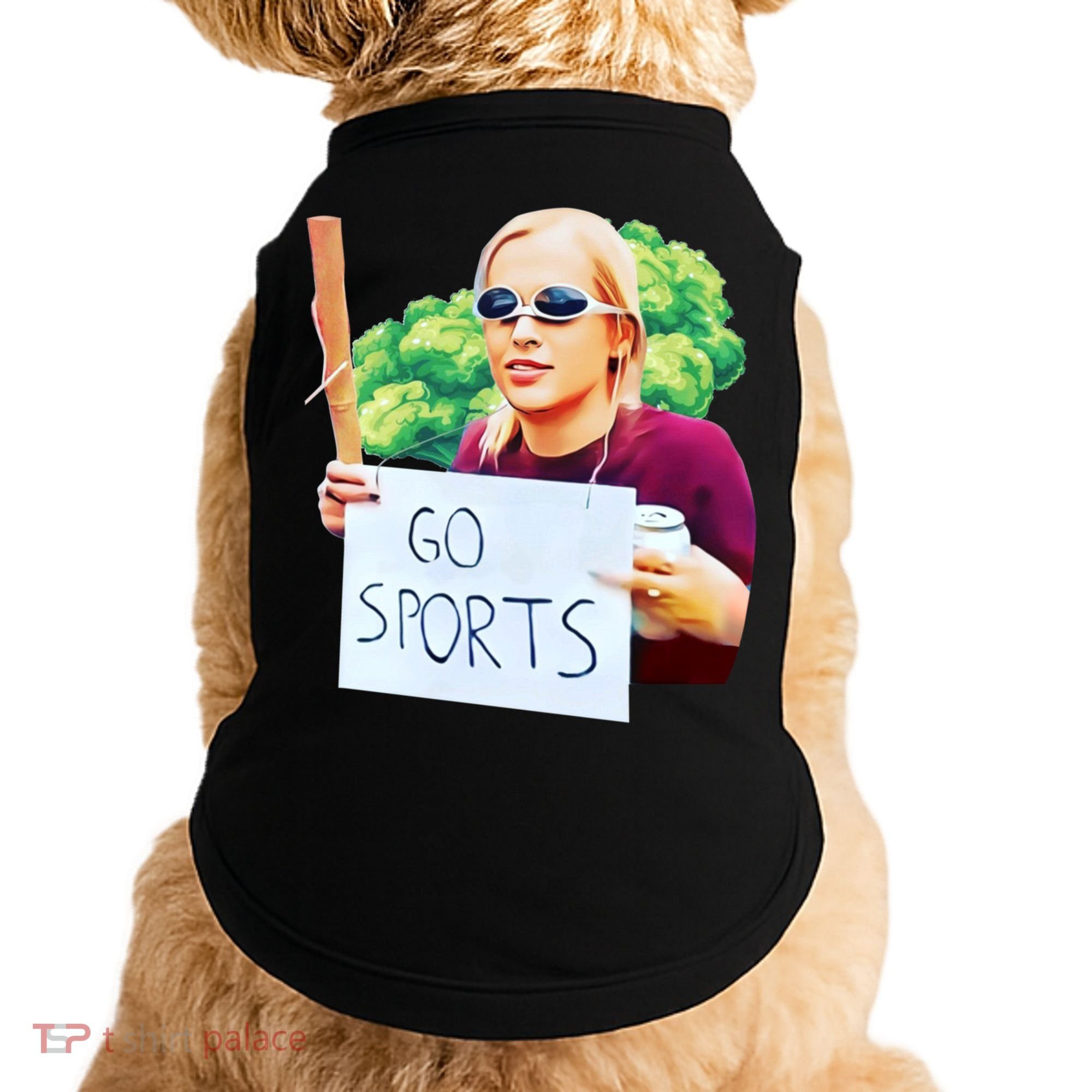 Go Sports Girl Meme Doggie Tank