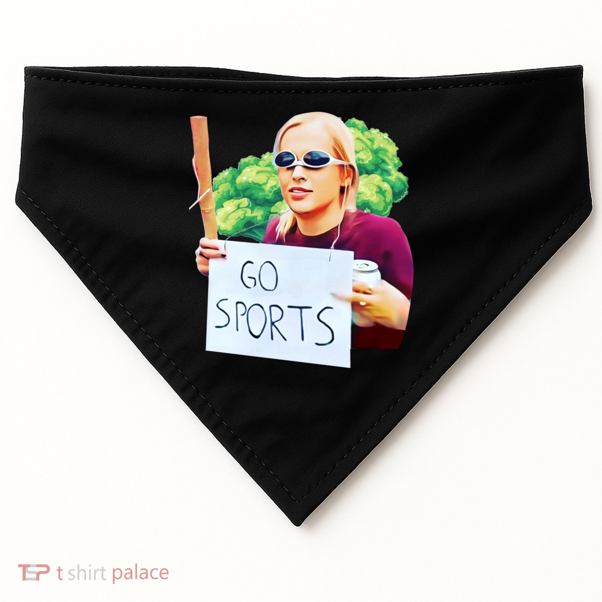 Go Sports Girl Meme USA-Made Doggie Bandana