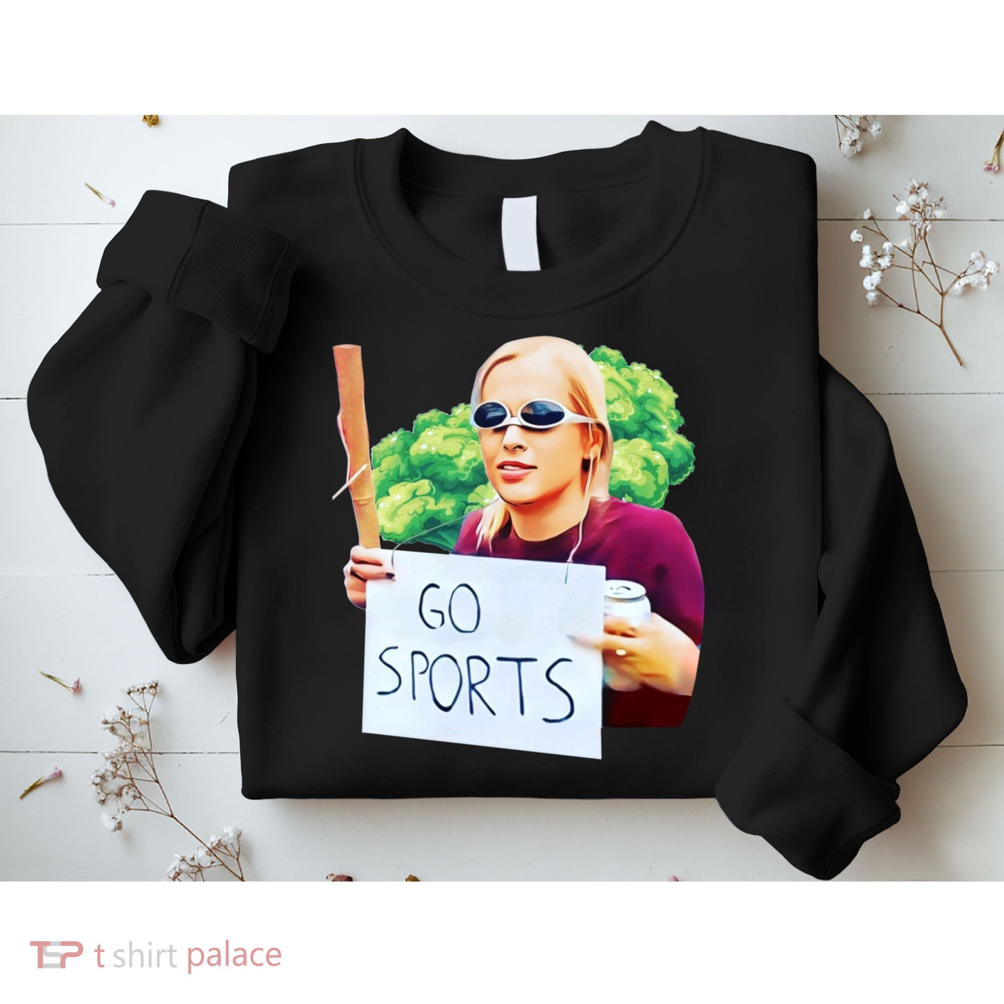 Go Sports Girl Meme Sweatshirt