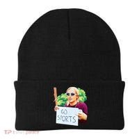 Go Sports Girl Meme Beanie thumb 0