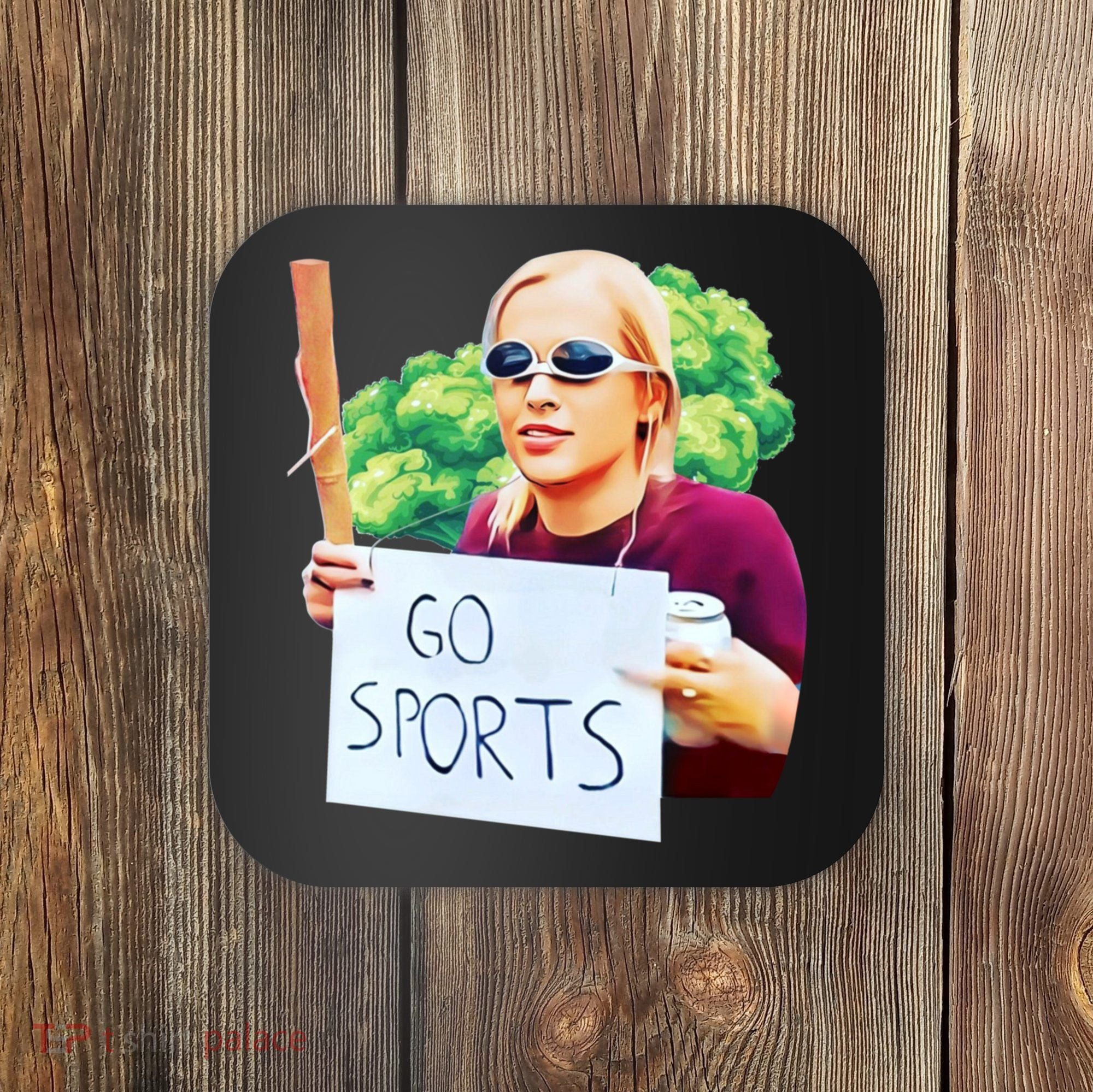 Go Sports Girl Meme Coaster