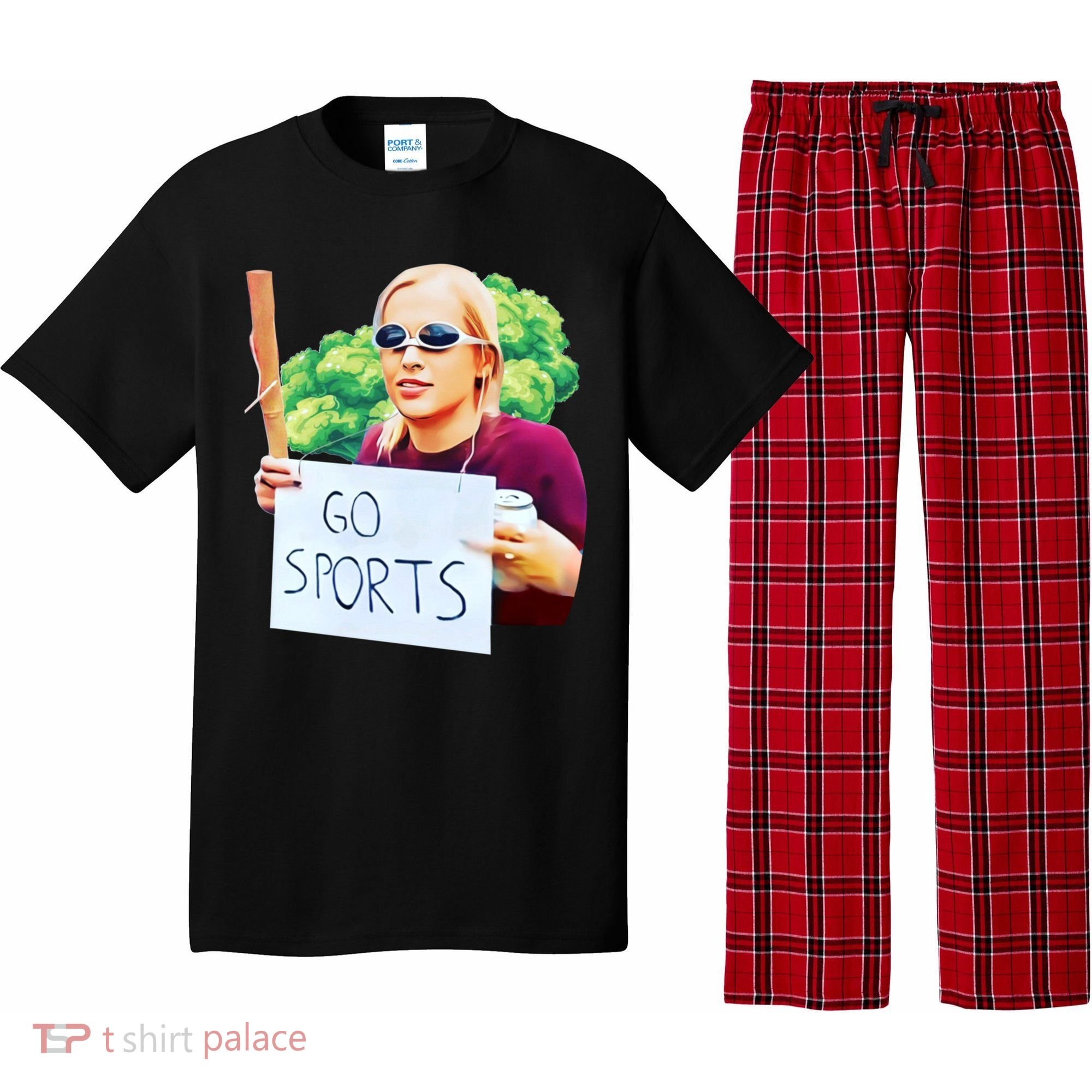 Go Sports Girl Meme Pajama Set
