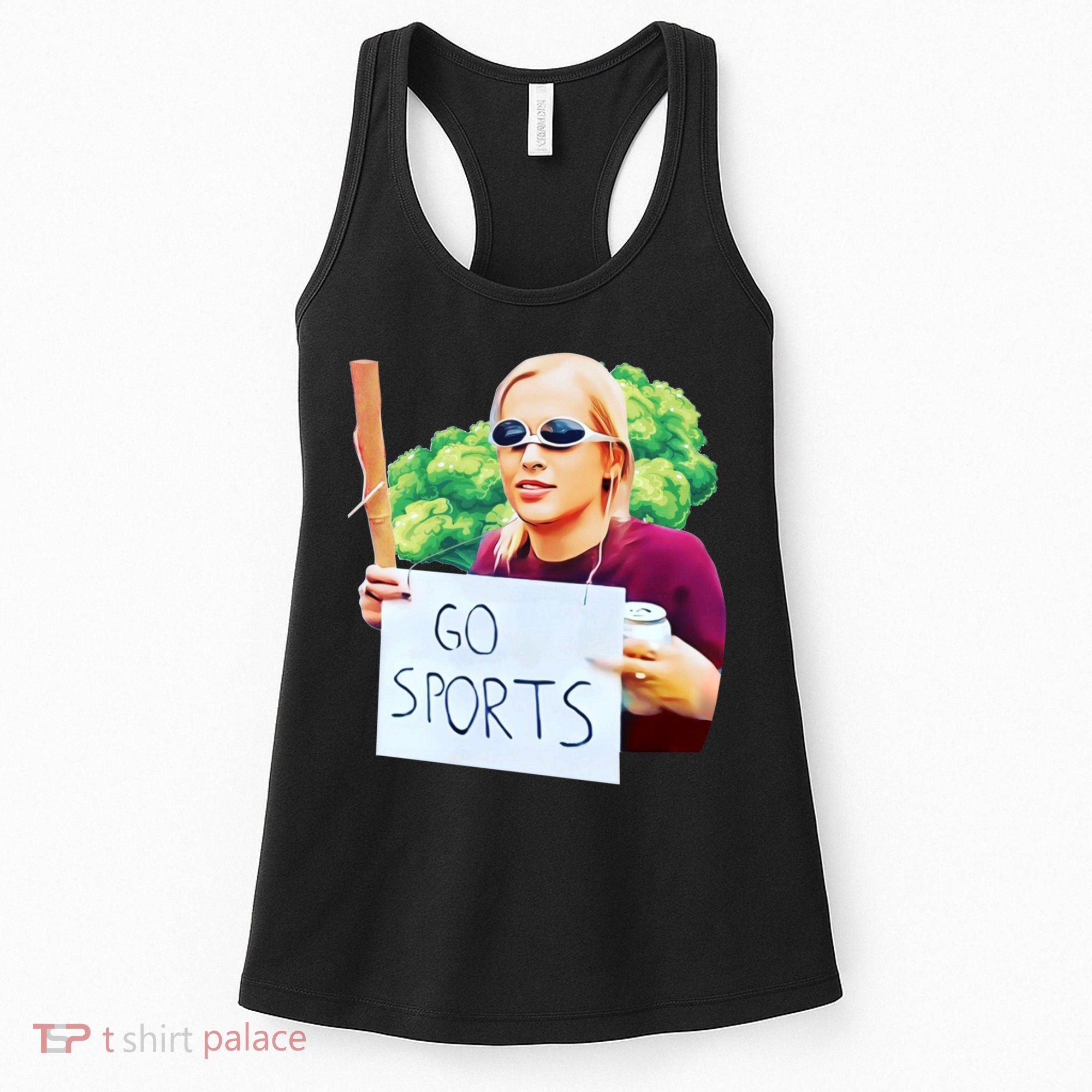 Go Sports Girl Meme Women's Tank Top
