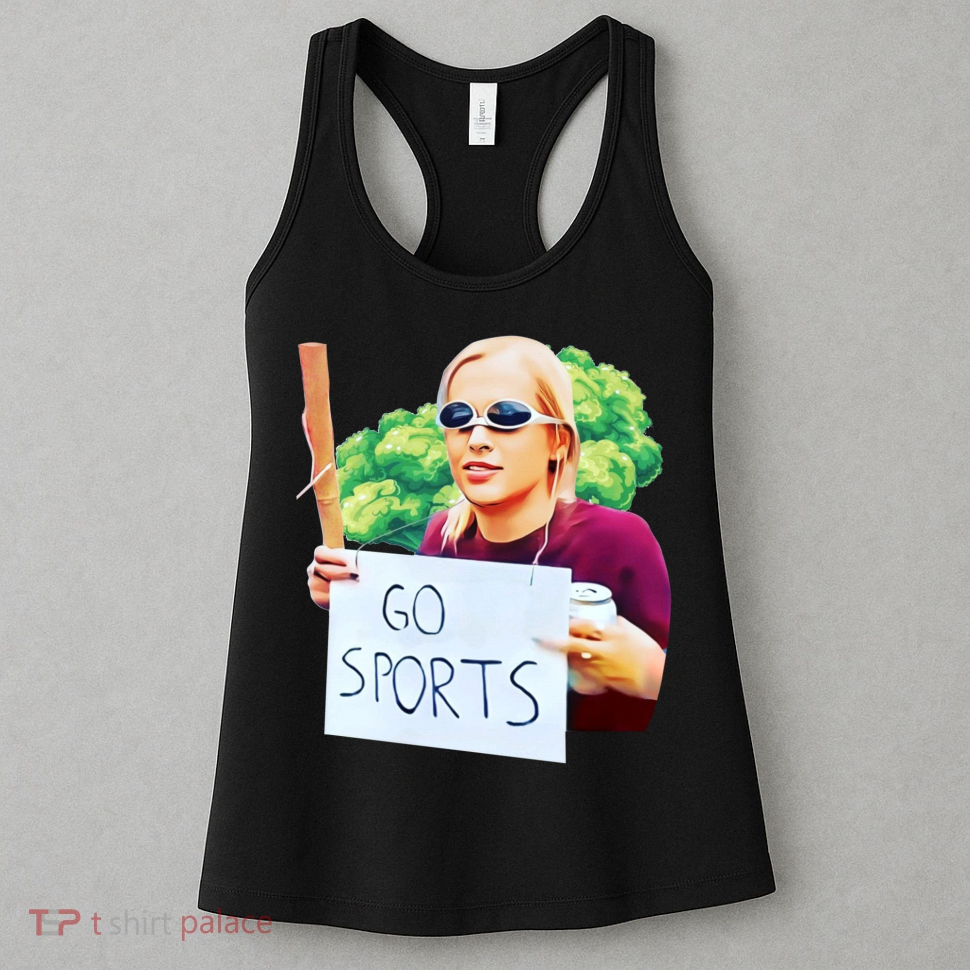 Go Sports Girl Meme Women's Tank Top