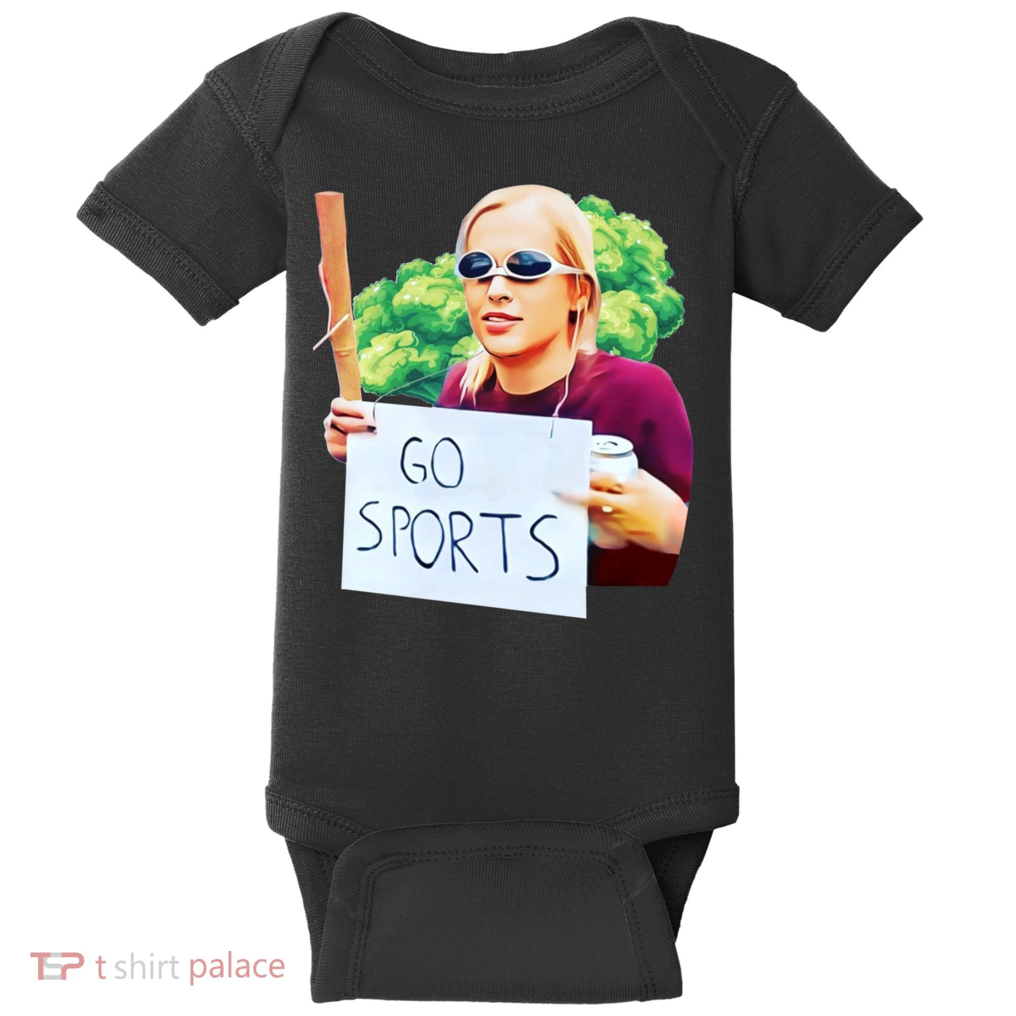Go Sports Girl Meme Baby Bodysuit