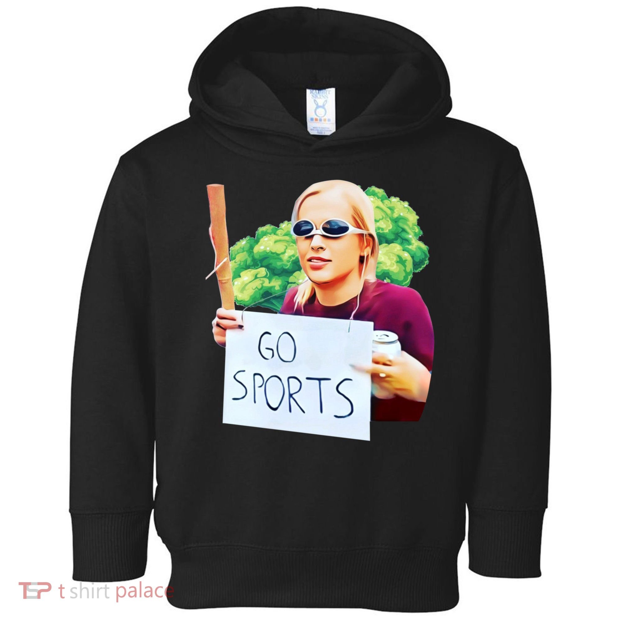 Go Sports Girl Meme Toddler Hoodie