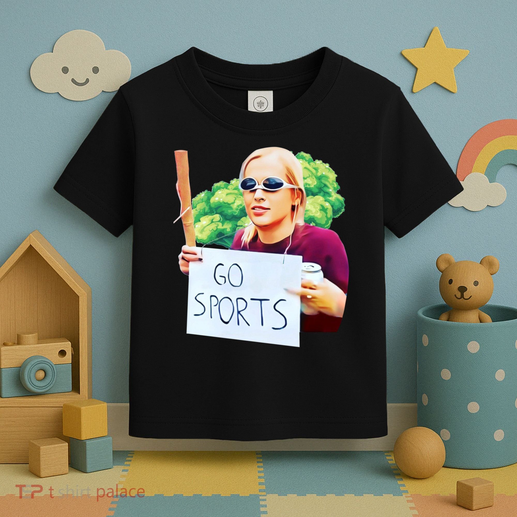 Go Sports Girl Meme Toddler T-Shirt