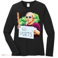 Go Sports Girl Meme Women's Long Sleeve Shirt thumb 0