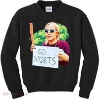 Go Sports Girl Meme Kids Sweatshirt thumb 0