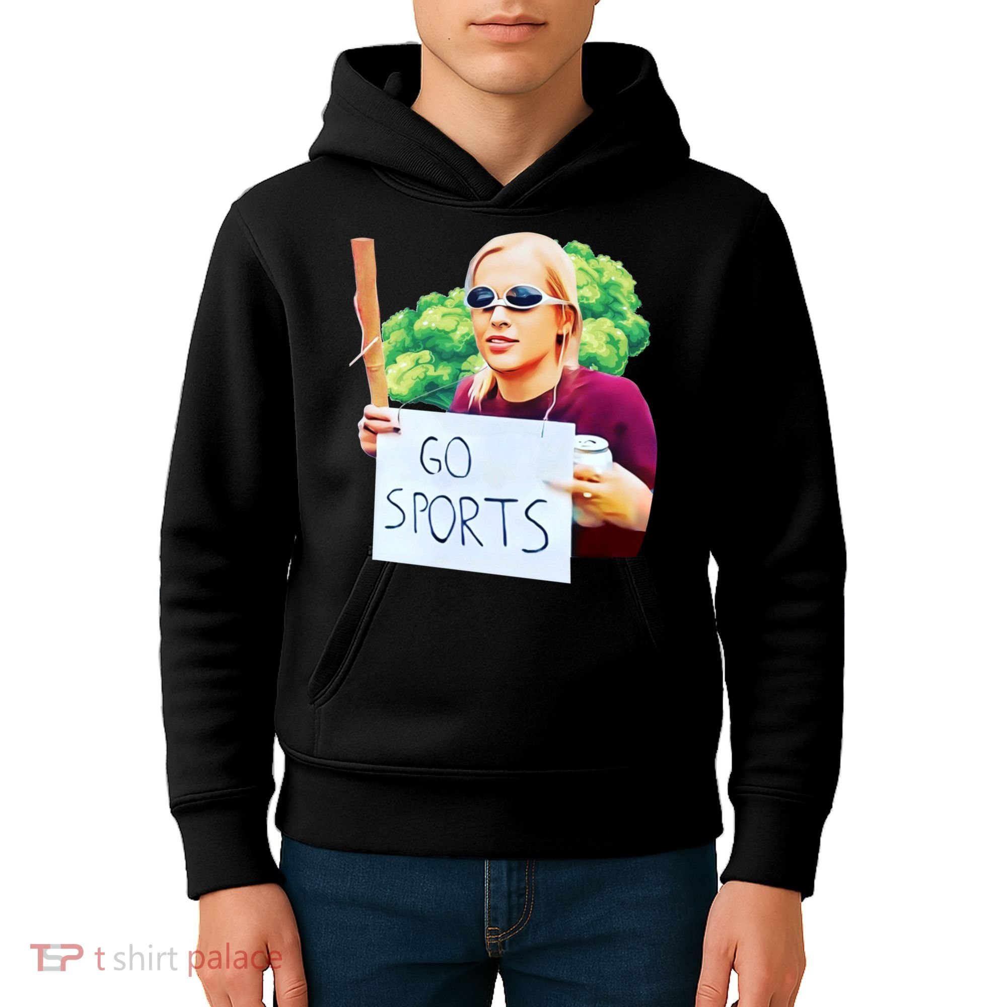 Go Sports Girl Meme Kids Hoodie