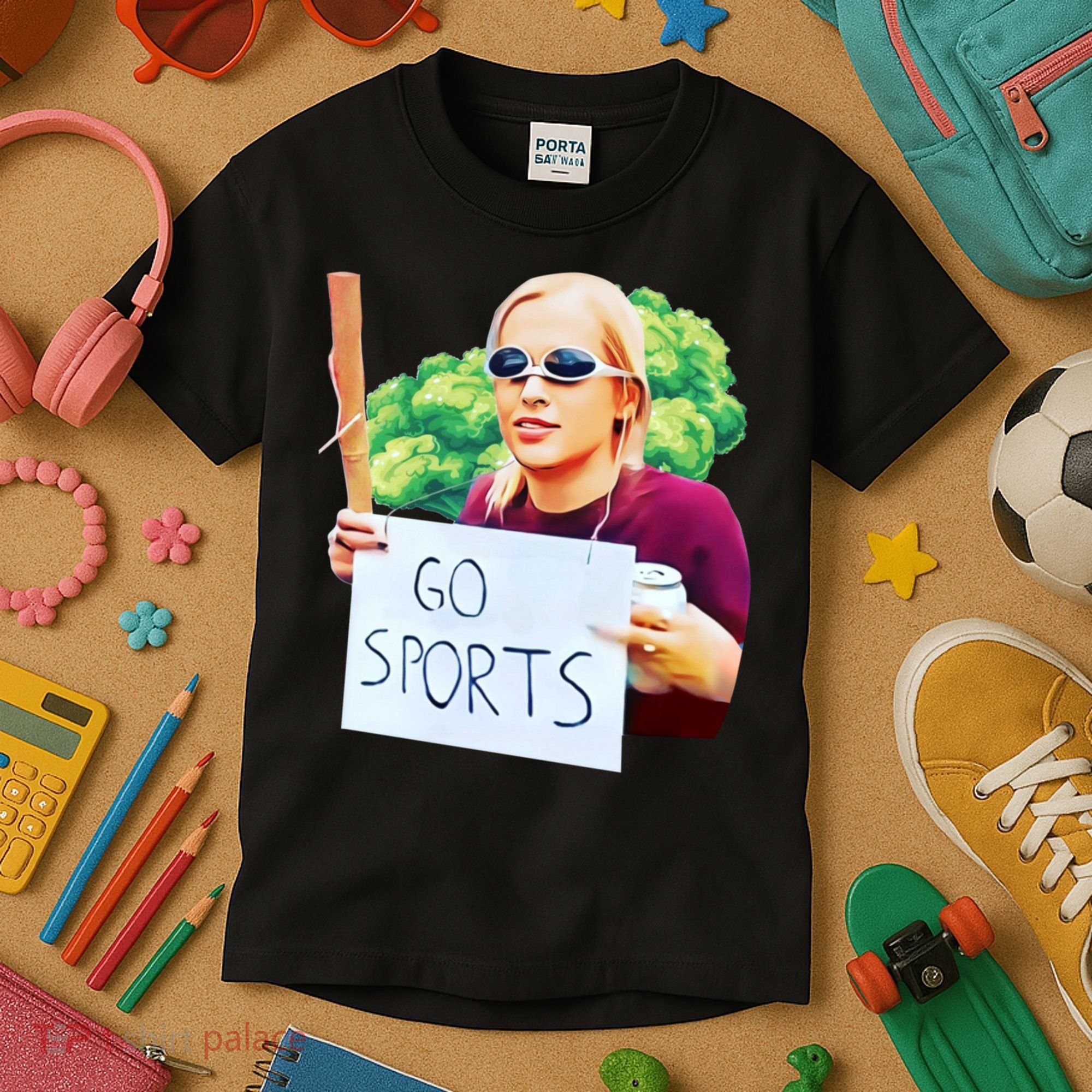 Go Sports Girl Meme Kids T-Shirt