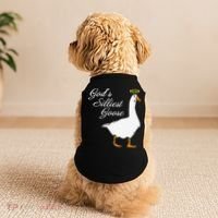 God's Silliest Goose Funny Doggie Tank thumb 2