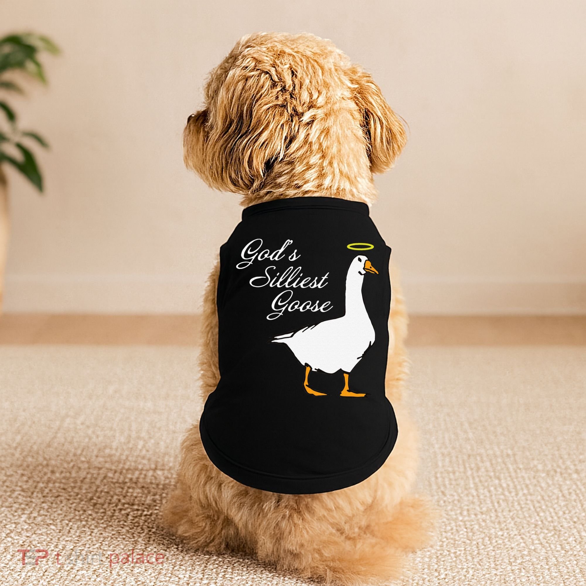 God's Silliest Goose Funny Doggie Tank