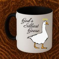 God's Silliest Goose Funny Coffee Mug thumb 2