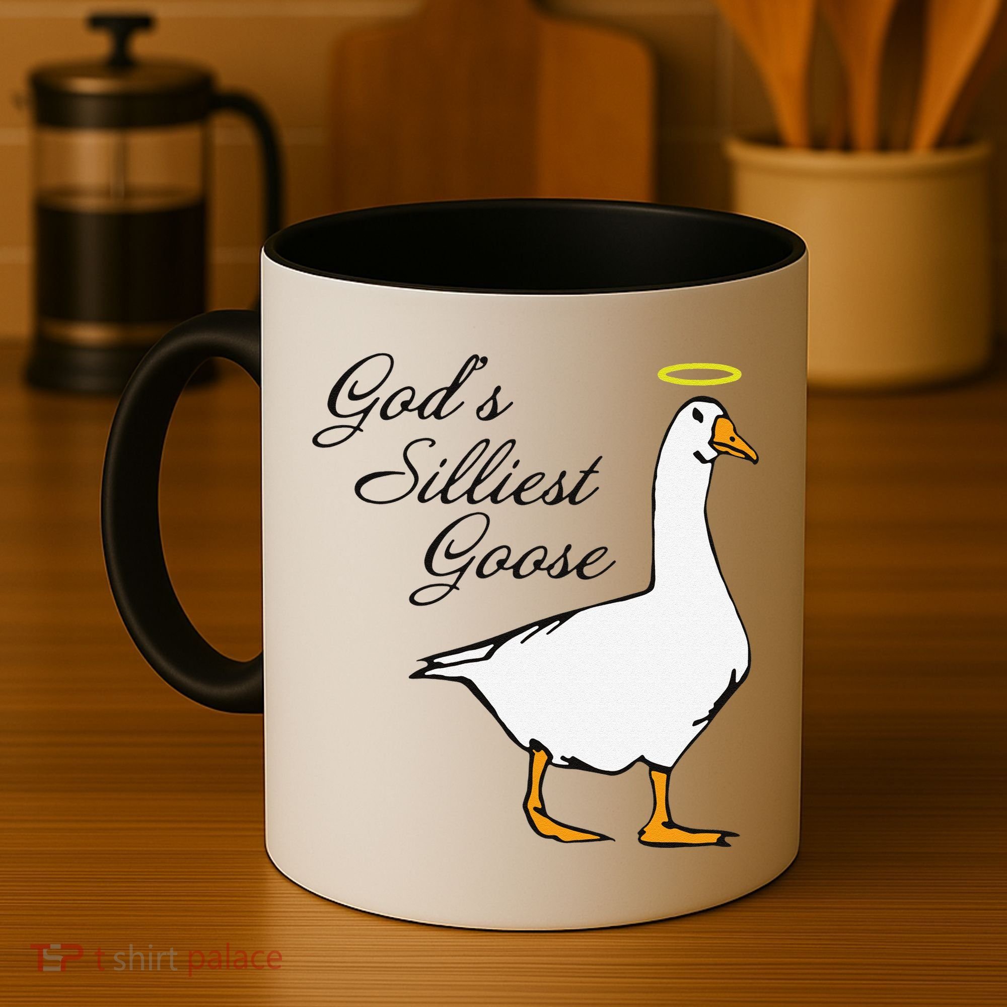 God's Silliest Goose Funny Coffee Mug